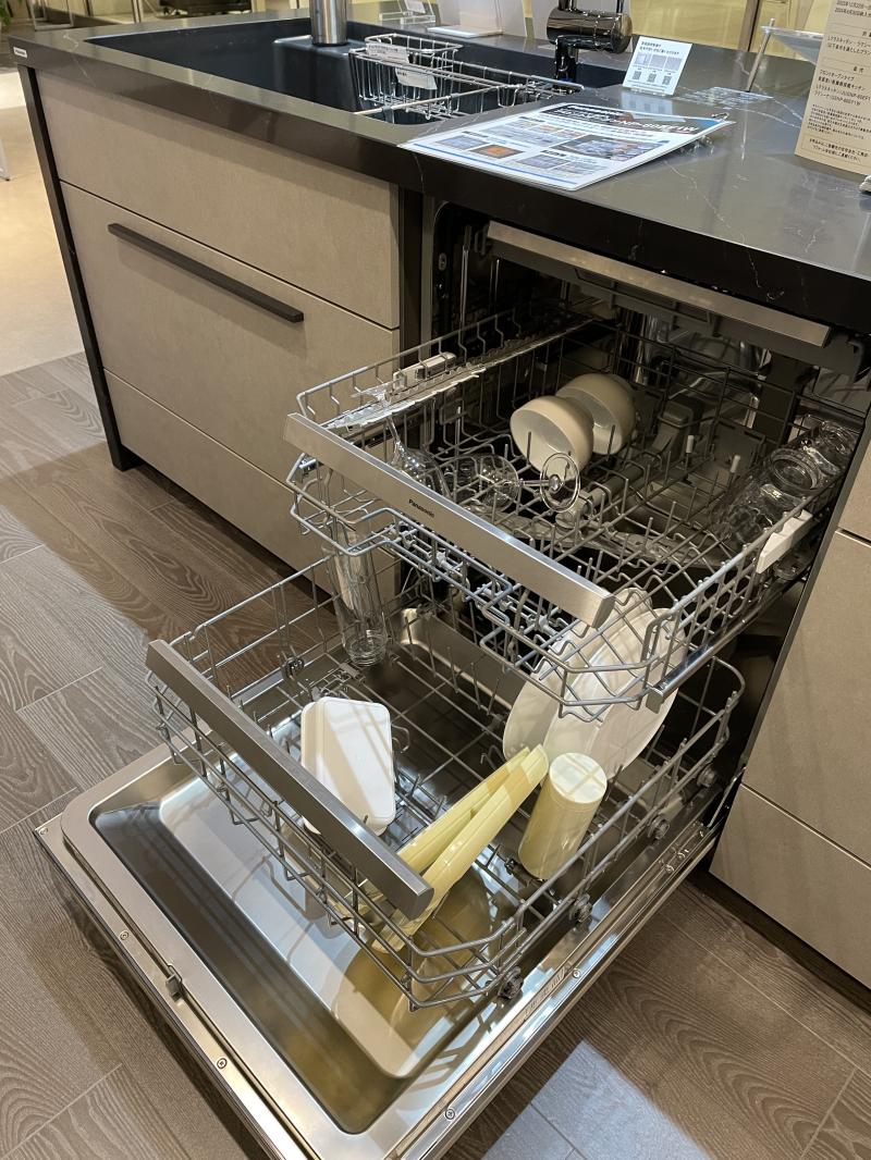 Panasonicフロントオープンの食洗器